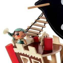 Ze Pirat Boat - Bateau Pirate Djeco En Bois 9 Ze Pirat Boat - Bateau Pirate Djeco En Bois -Djeco bateau pirates arty toys 4
