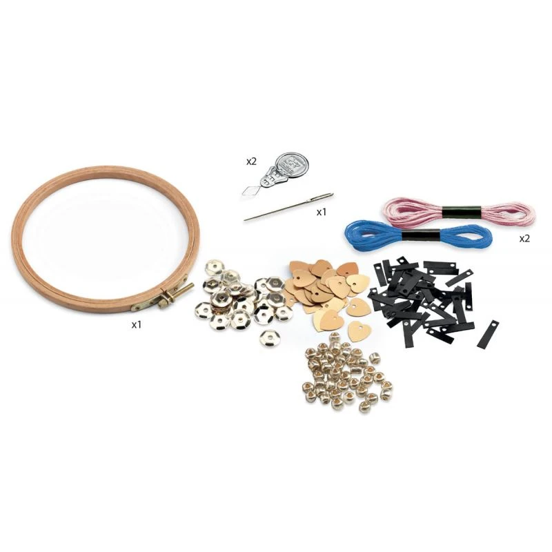 Broderie Fashion Cocktail Djeco 2 Broderie Fashion Cocktail Djeco – Image 2