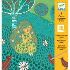 Djeco Cartes à Gratter Ondine