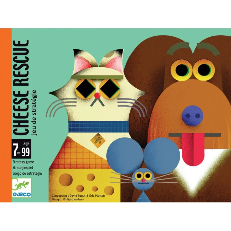Cheese Rescue - Jeu De Cartes Et De Stratégie Djeco 1 Cheese Rescue - Jeu De Cartes Et De Stratégie Djeco