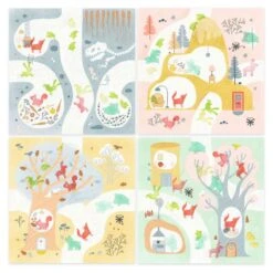 Djeco Coffret De Tampons - En Visite -Djeco coffret de tampons en visite 3