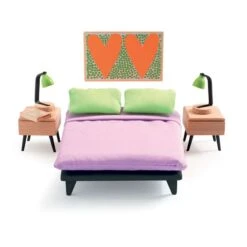 Djeco Color House Et Grand Pack Mobilier -Djeco color house et grand pack mobilier 4