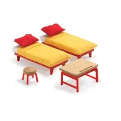 Djeco Color House Et Grand Pack Mobilier -Djeco color house et grand pack mobilier 5