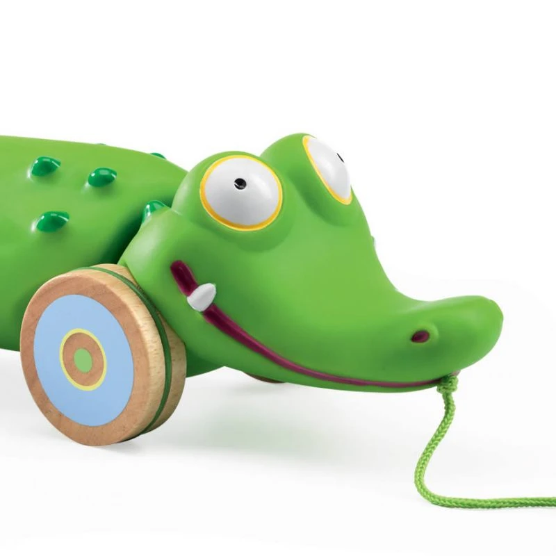 Djeco Croc’n’roll Jouet à Traîner 2 Djeco Croc’n’roll Jouet à Traîner – Image 2