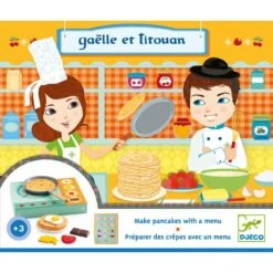 Djeco Dînette Atelier De Crêpes - Gaëlle Et Titouan -Djeco dinette crepes gaelle et titouan 3