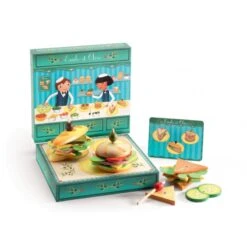 Djeco 32 Djeco Dinette En Bois Sandwichs Emile & Olive