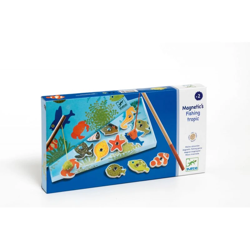 Djeco Pêche à La Ligne Magnétique Fishing Tropic 2 Djeco Pêche à La Ligne Magnétique Fishing Tropic – Image 2