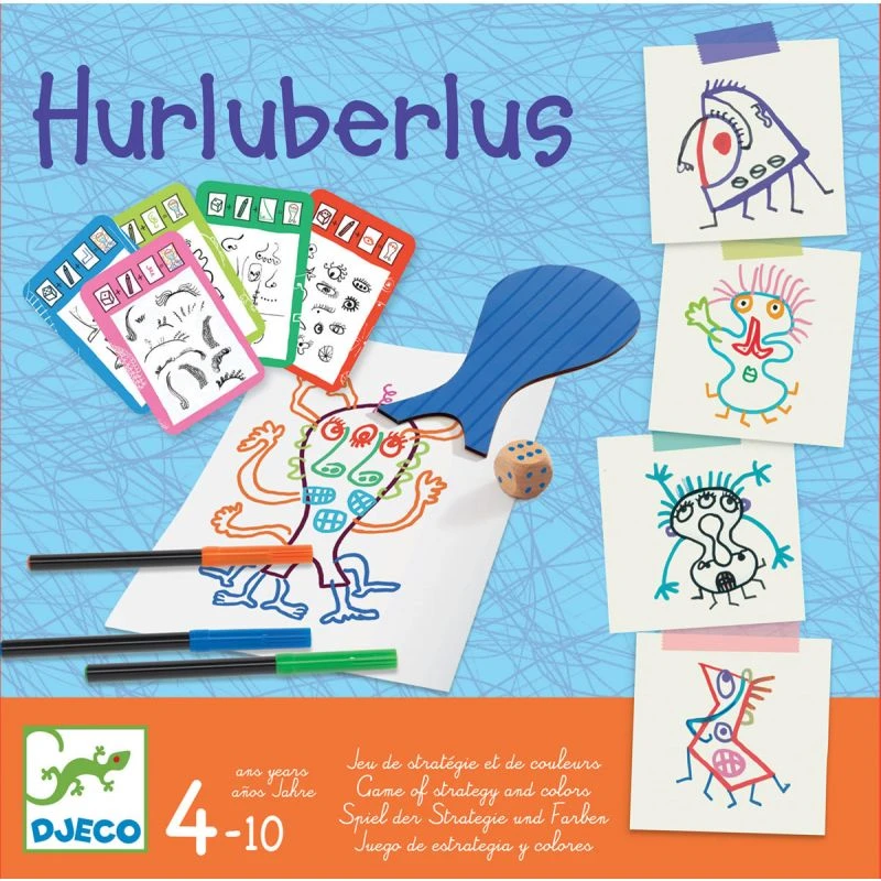 Djeco Hurluberlus Jeu D'ambiance Enfant 1 Djeco Hurluberlus Jeu D'ambiance Enfant