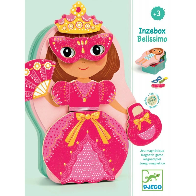 Djeco Inzebox Belissimo - Jeu Magnétique 1 Djeco Inzebox Belissimo - Jeu Magnétique