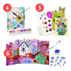 Djeco Le Jardin De Fleurs - Coffret Multi-activités -Djeco le jardin de fleurs coffret multi activites 5