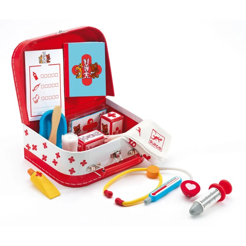 Djeco Mallette Docteur Bobodoudou 2 Djeco Mallette Docteur Bobodoudou – Image 2