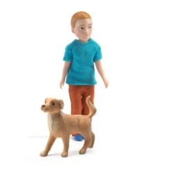 Grand Pack Famille De Poupées Djeco Thomas & Marion -Djeco pack famille de poupees djeco thomas marion 4