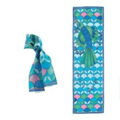 Peinture Sur Soie "Le Paon" - Djeco -Djeco peinture sur soie le paon djeco 2