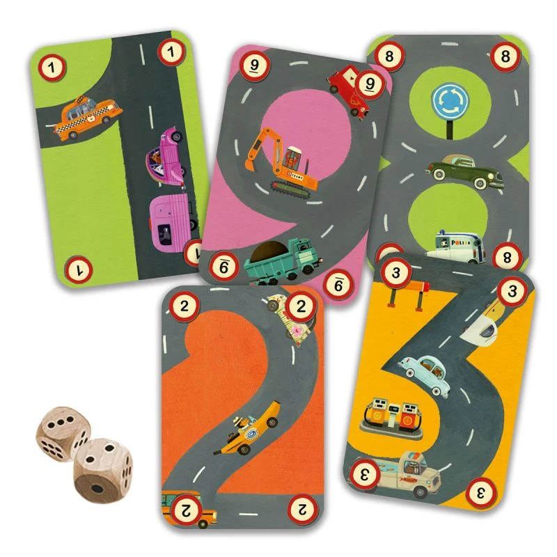 Djeco Rallye - Pour Apprendre à Compter 2 Djeco Rallye - Pour Apprendre à Compter – Image 2