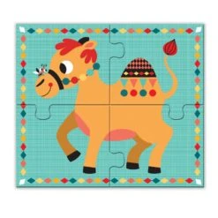 Djeco Rigolo N'co - 4 Puzzles 2 Ans 4 Pièces -Djeco rigolo and co 4 puzzles 4 pieces 3