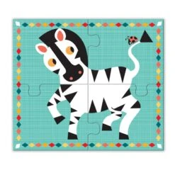 Djeco Rigolo N'co - 4 Puzzles 2 Ans 4 Pièces -Djeco rigolo and co 4 puzzles 4 pieces 5