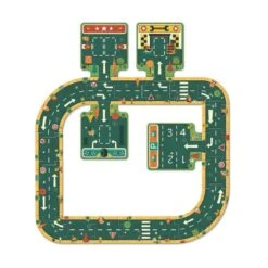 Routes - Puzzle Pop To Play - Djeco - 21 Pièces -Djeco routes puzzle pop to play 3