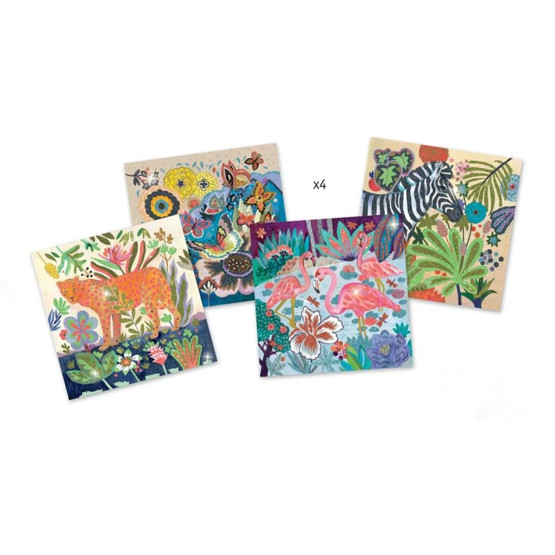 Djeco Tropico - Tableaux à Pailleter 2 Djeco Tropico - Tableaux à Pailleter – Image 2