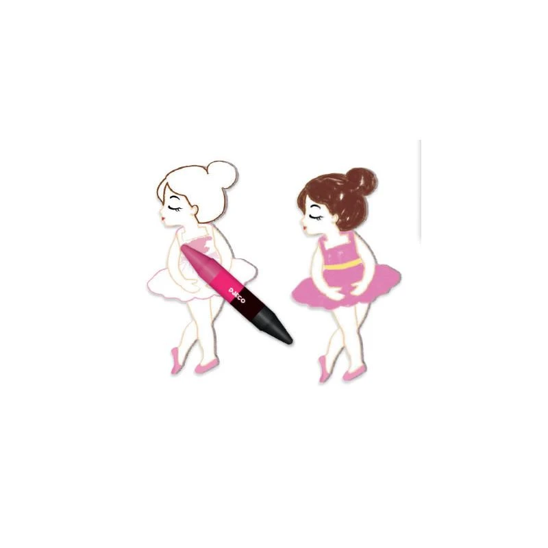 Djeco Un Monde à Créer, Filles - Pochoirs, Coloriages Et Collages 2 Djeco Un Monde à Créer, Filles - Pochoirs, Coloriages Et Collages – Image 2