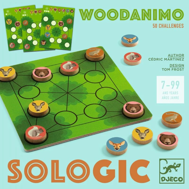 Djeco Woodanimo - Jeu De Logique 2 Djeco Woodanimo - Jeu De Logique – Image 2