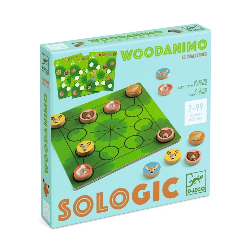 Djeco Woodanimo - Jeu De Logique 1 Djeco Woodanimo - Jeu De Logique