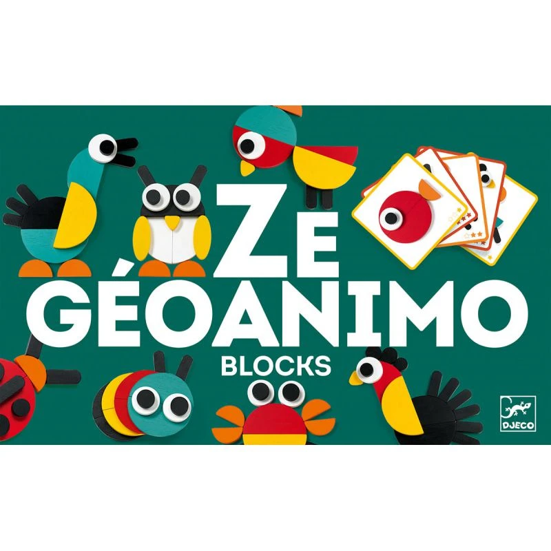 Djeco Ze Geoanimo - Jeu De Formes Et Couleurs - 3 Ans 13 Djeco Ze Geoanimo - Jeu De Formes Et Couleurs - 3 Ans – Image 13