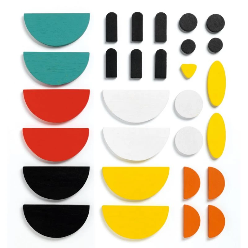 Djeco Ze Geoanimo - Jeu De Formes Et Couleurs - 3 Ans 14 Djeco Ze Geoanimo - Jeu De Formes Et Couleurs - 3 Ans – Image 14