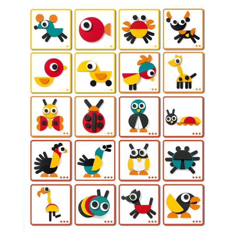 Djeco Ze Geoanimo - Jeu De Formes Et Couleurs - 3 Ans 15 Djeco Ze Geoanimo - Jeu De Formes Et Couleurs - 3 Ans – Image 15
