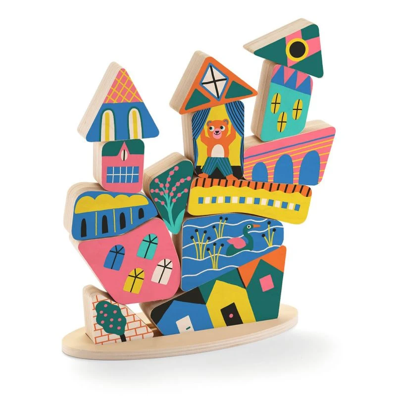 Djeco Ze Stakaboom 1 Djeco Ze Stakaboom